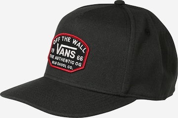 VANS Cap in Black: front