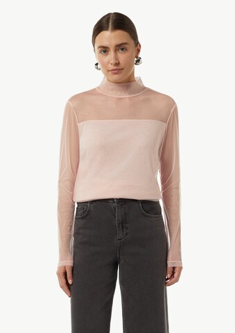 COMMA Shirt in Pink: Vorderseite