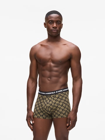 Karl Lagerfeld Boxeralsók - zöld: elől