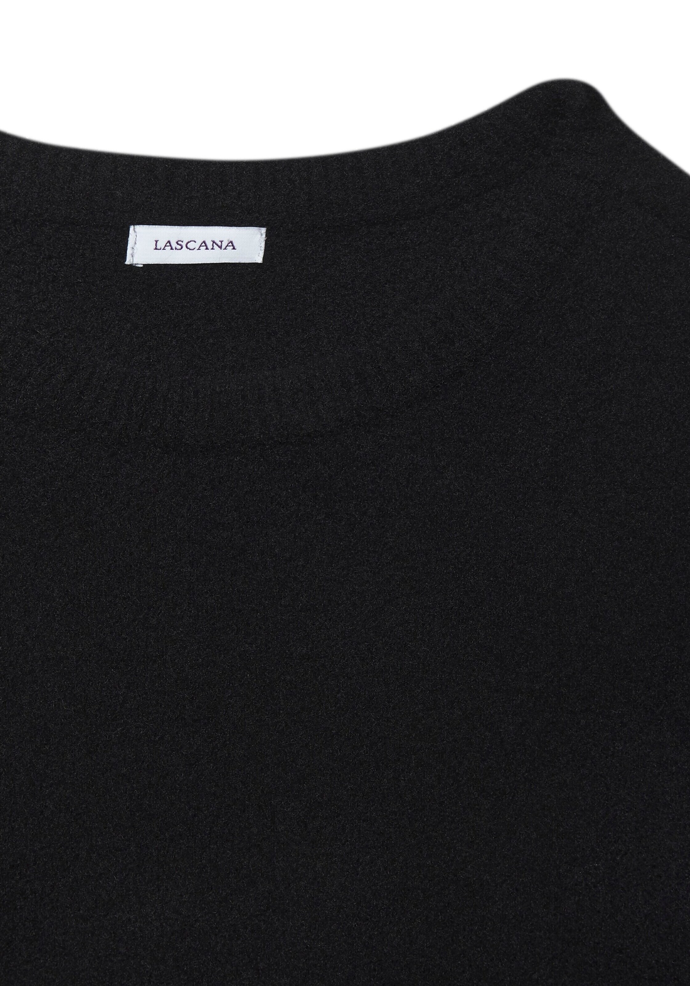 LASCANA Pulóver - fekete