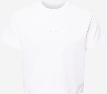 Calvin Klein Jeans Shirt in White: front