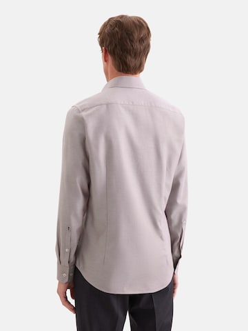 SEIDENSTICKER Slim fit Zakelijk overhemd in Bruin