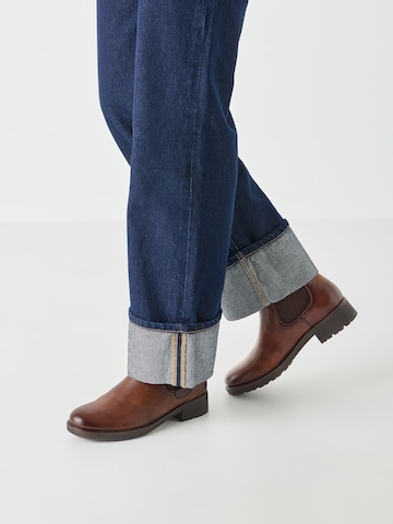 Tamaris Chelsea Boot in Braun
