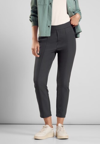 STREET ONE Skinny Pants in Grey: front