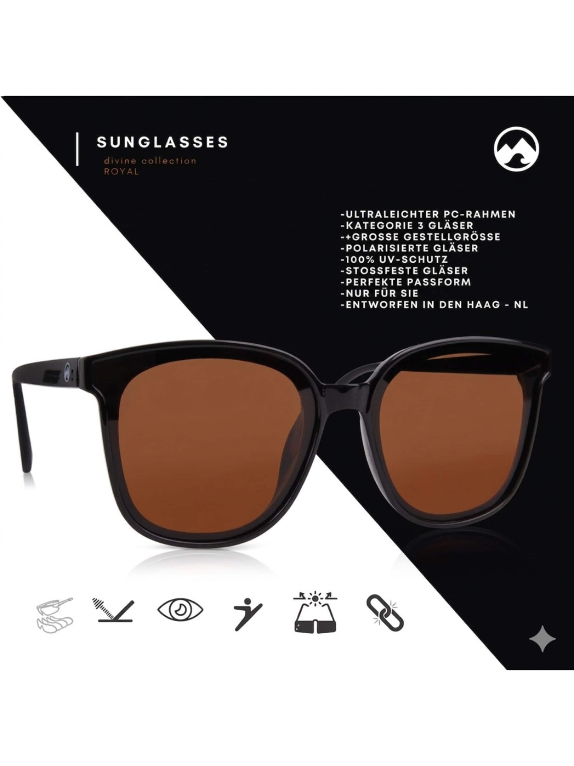 Mowmow - Gafas de sol deportivas 'MowMow Bliss' en marrón