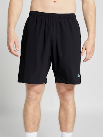 SPORTKIND Regular Workout Pants 'Performance' in Black