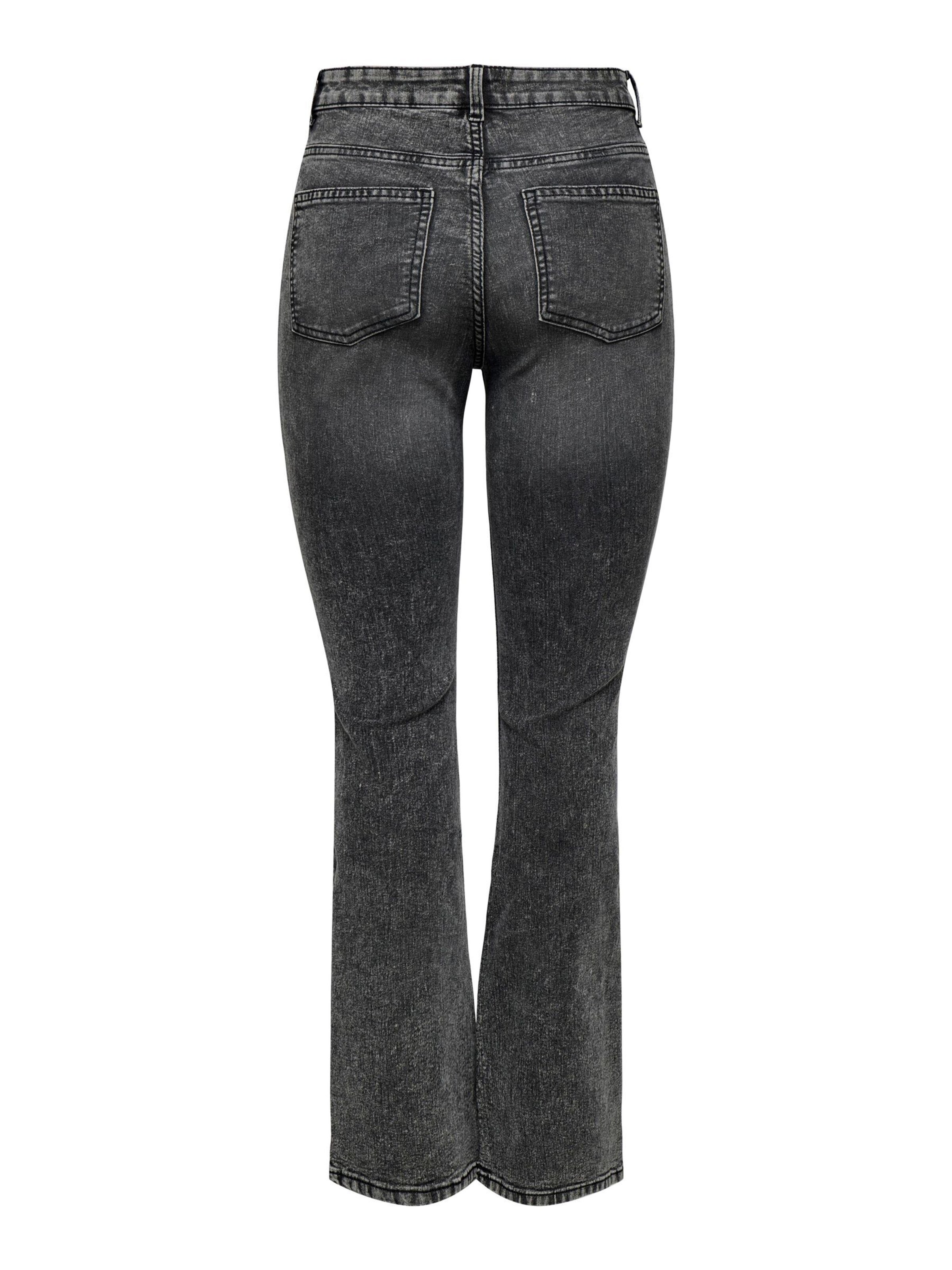 JDY Flared Jeans 'JDYMoon' in Grau