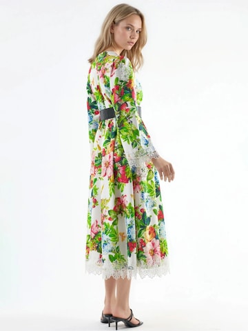 MSN Collection - Vestido em mistura de cores