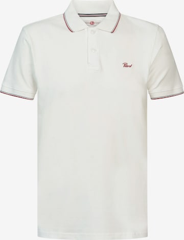 Petrol Industries Poloshirt in Weiß: predná strana