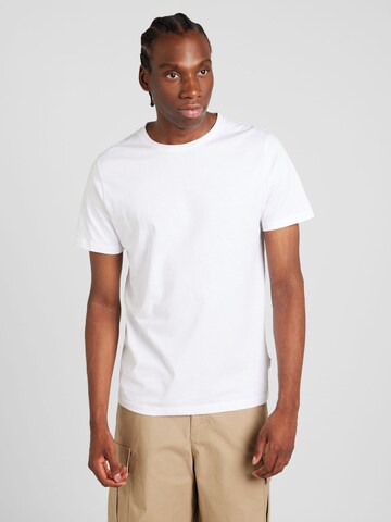 T-Shirt Lindbergh en beige : devant