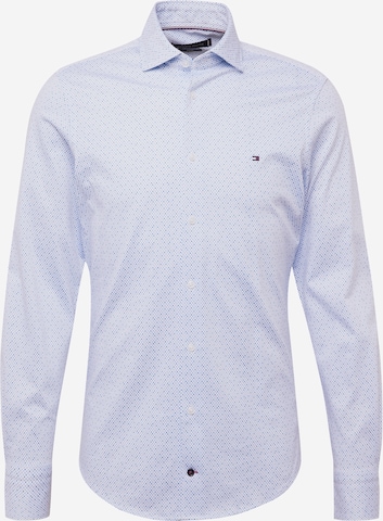 Coupe regular Chemise TOMMY HILFIGER en bleu : devant