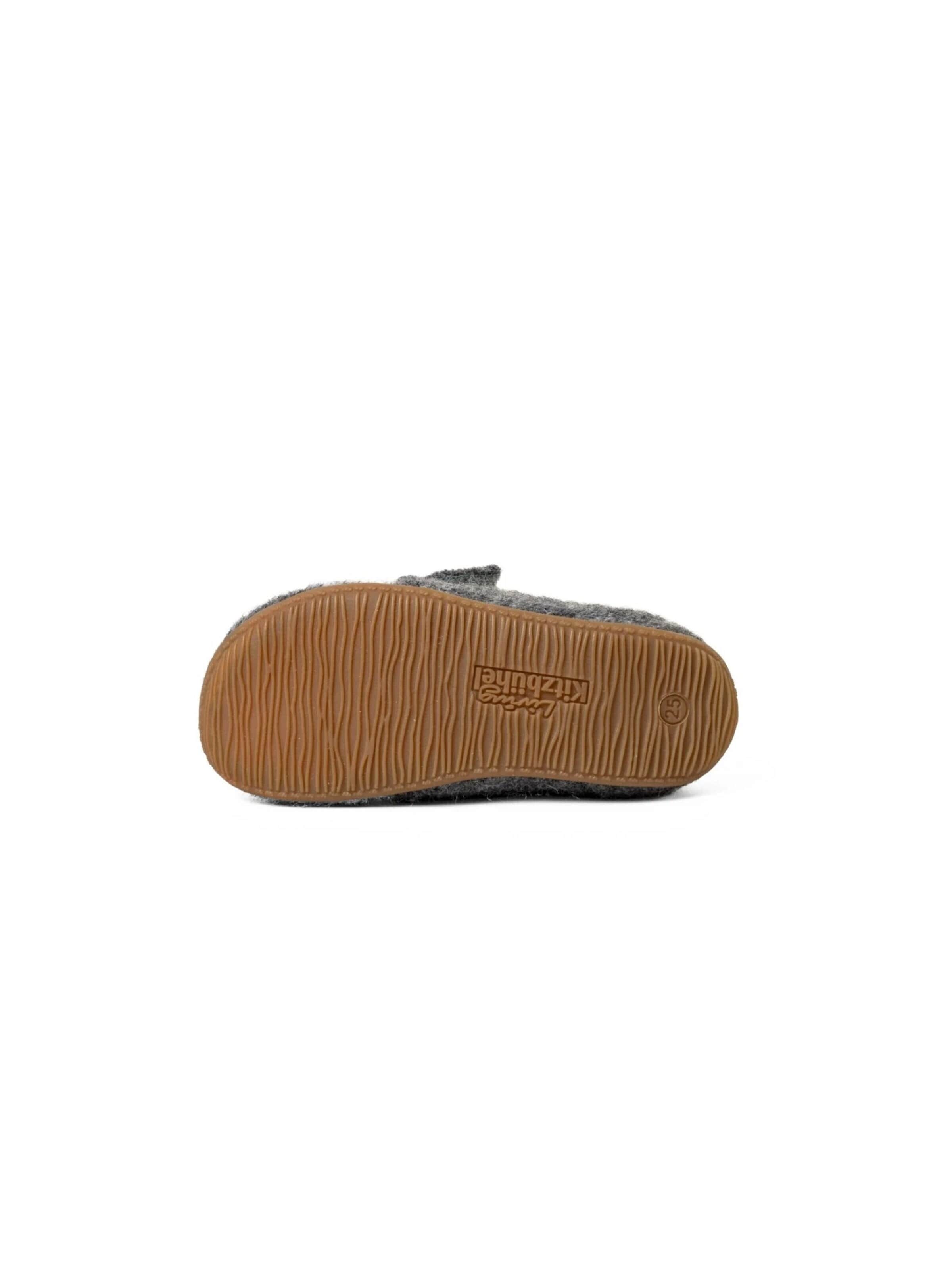 Living Kitzbühel Slippers 'T-Rex' in Grey