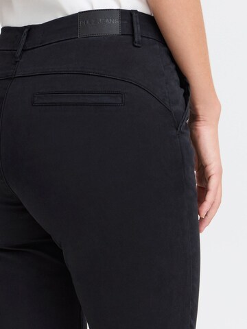 regular Pantaloni chino ' PZBONNIE Chino Pant ' di PULZ Jeans in nero