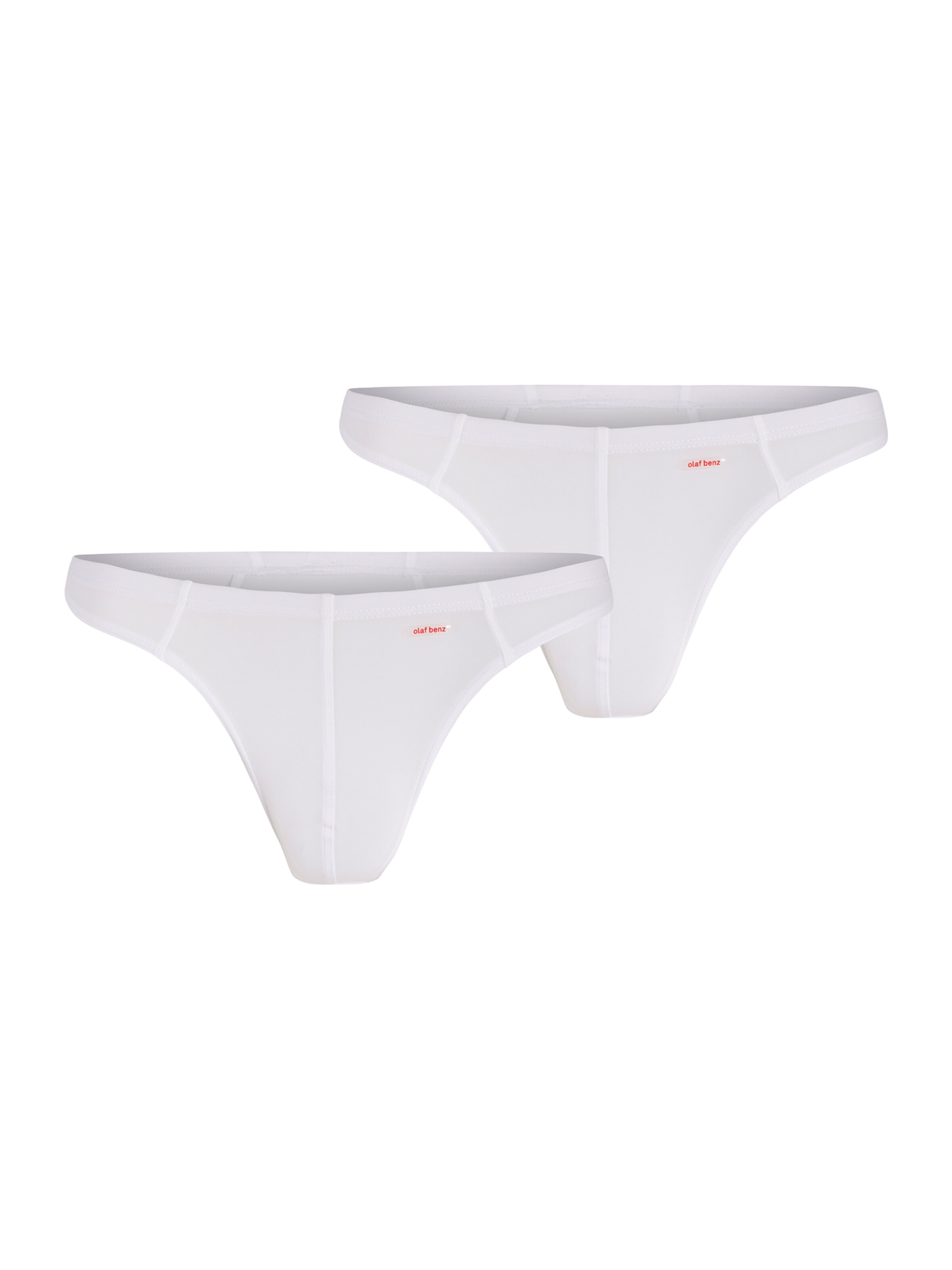 Slip ' RED0965 Ministring ' Olaf Benz en blanc : devant