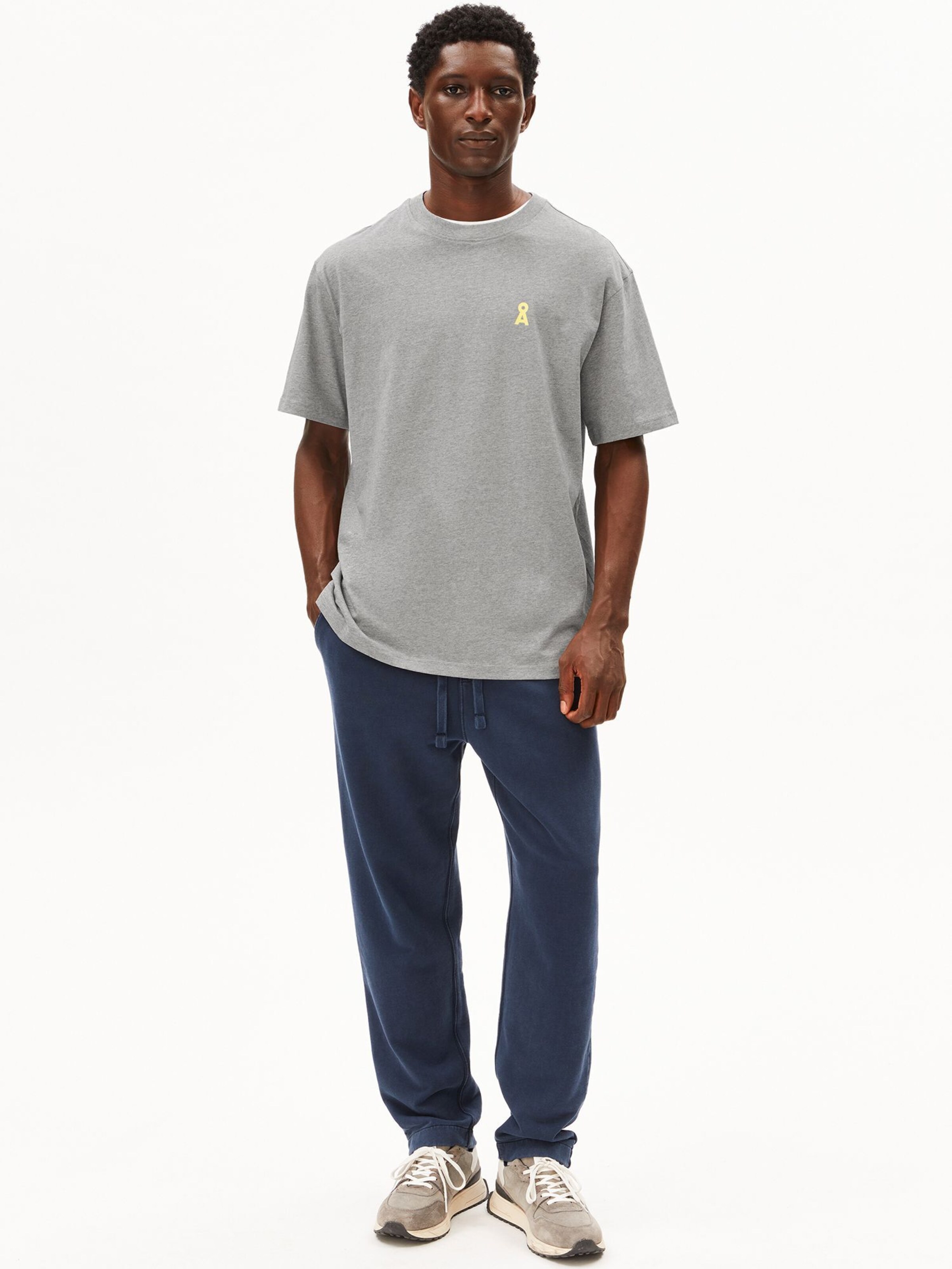 ARMEDANGELS Shirt in Grey: front