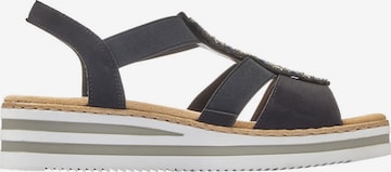 Rieker Sandal 'Marokko' i svart