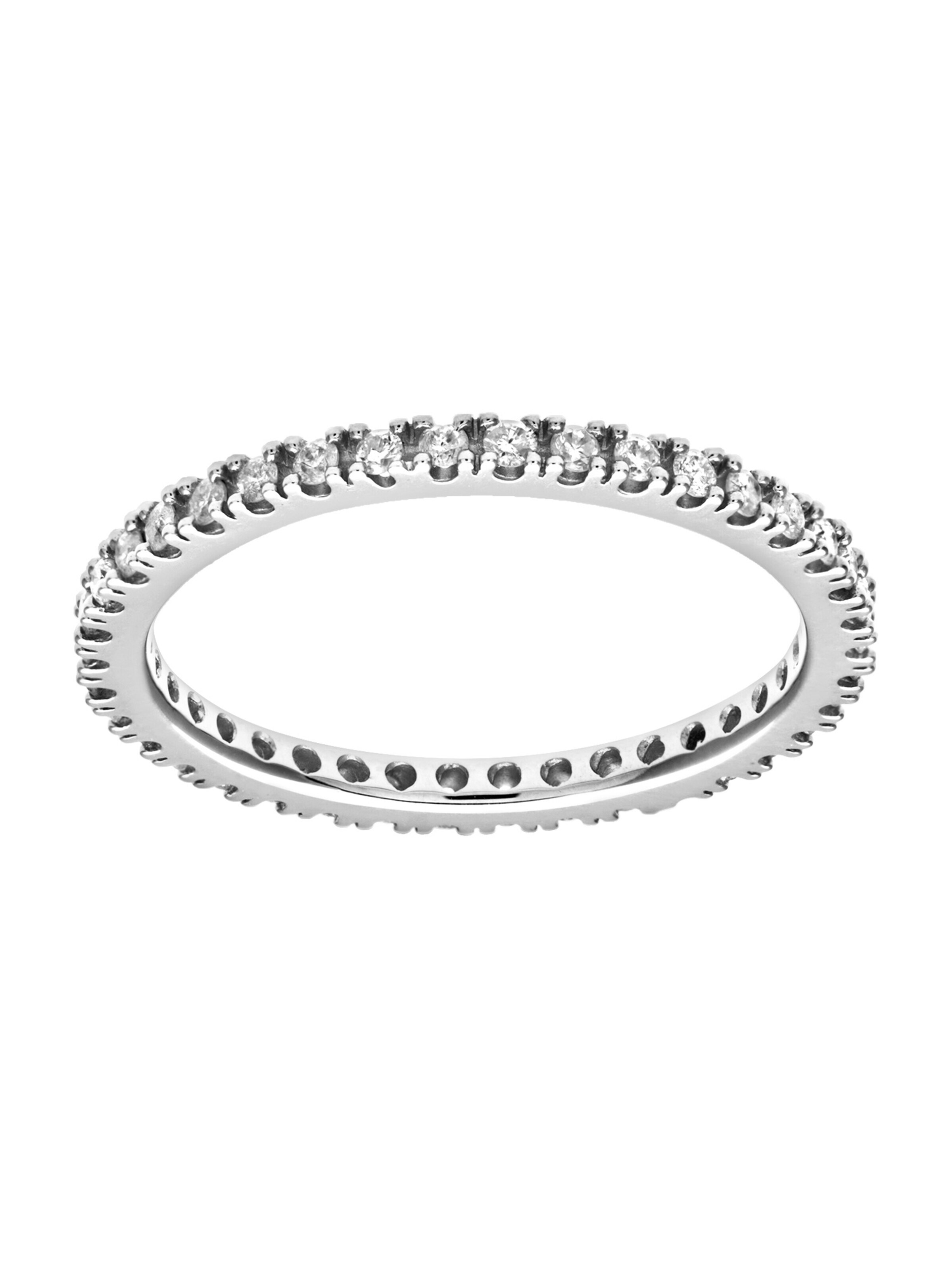 DIAMANT LETERNEL Ring in Silver: front
