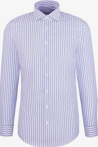 Chemise business 'Schwarze Rose' SEIDENSTICKER en blanc : devant