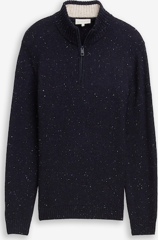 TOM TAILOR Πουλόβερ σε μπλε: μπροστά