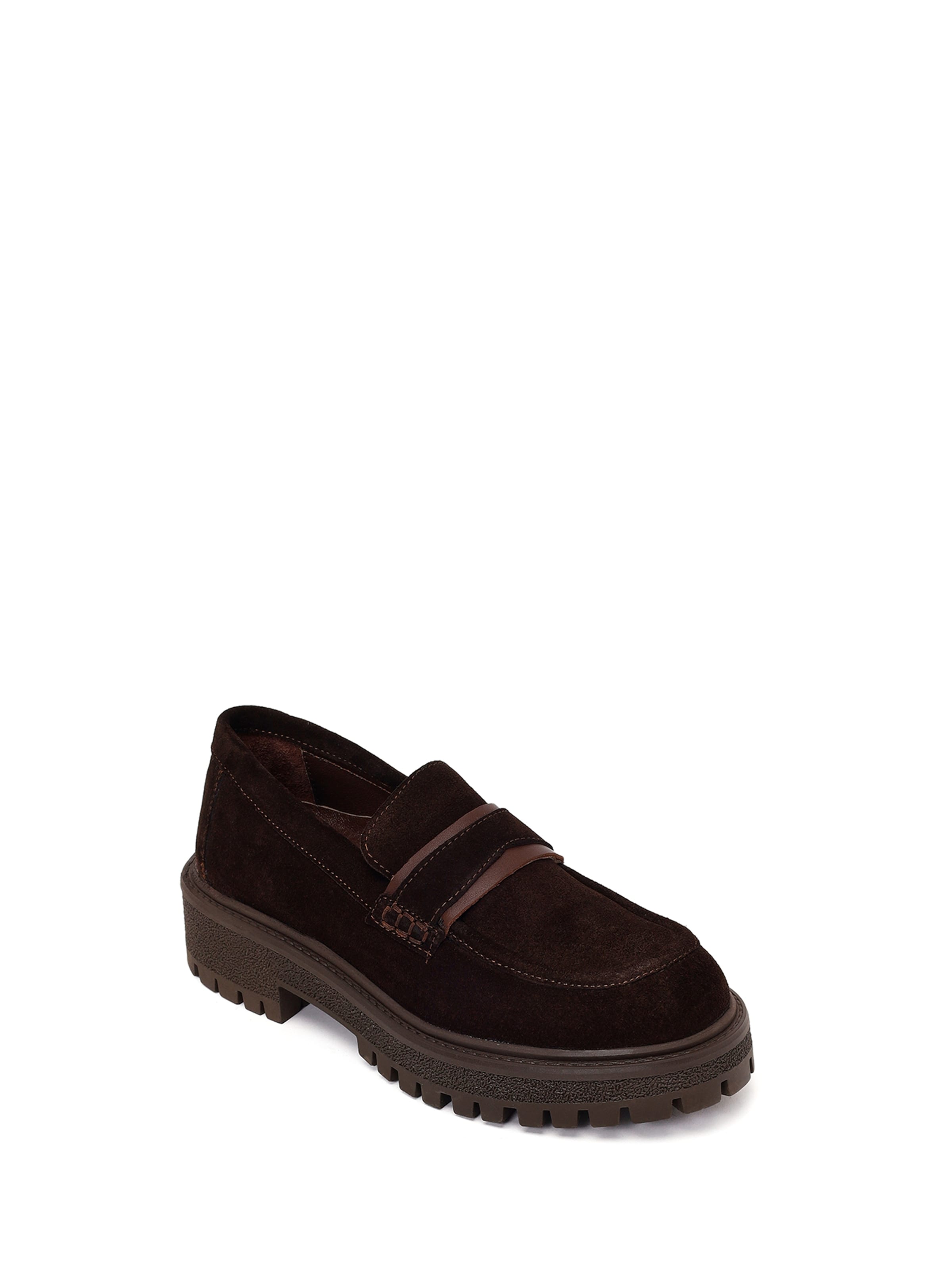 Derimod - Zapatillas en marrón: frente