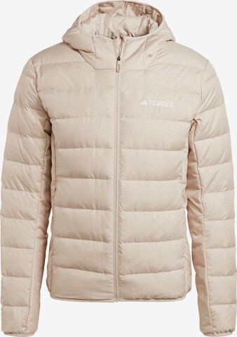 ADIDAS TERREX Outdoorjacke in Beige: predná strana