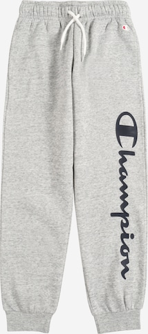 Tapered Pantaloni sport de la Champion Authentic Athletic Apparel pe gri: față