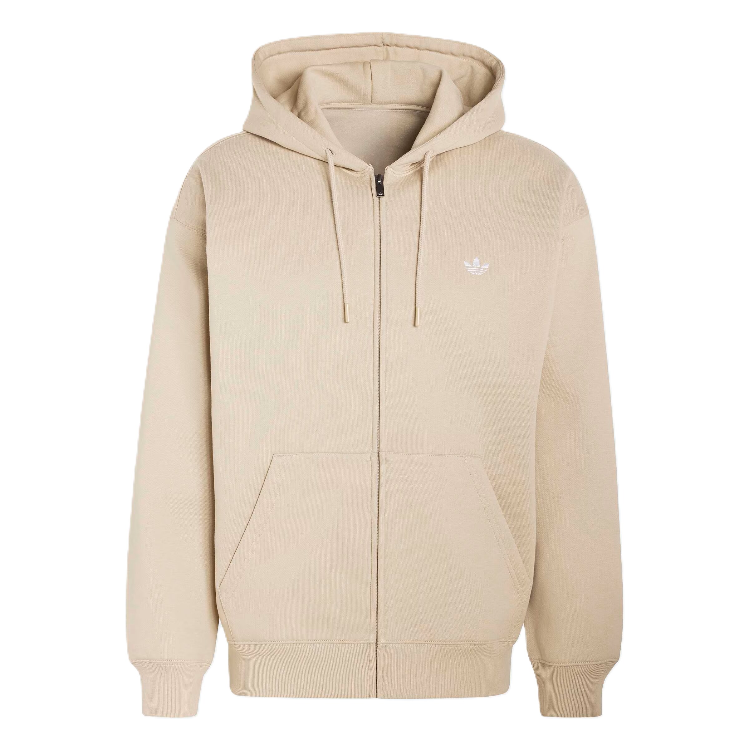 ADIDAS ORIGINALS Jopa na zadrgo 'ESS' | bež barva: sprednja stran
