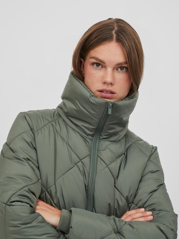 VILA Zimní kabát 'Adaya' – zelená