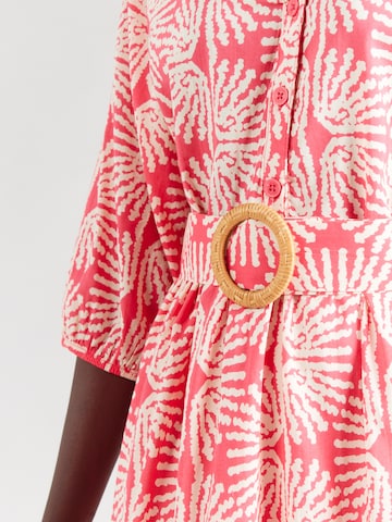 Sublevel - Vestido camisero en rosa