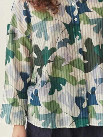 TATUUM Bluse 'Rayo' in Grün