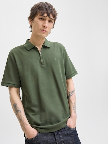 JACK & JONES Shirt 'JJEAUSTIN' in Green