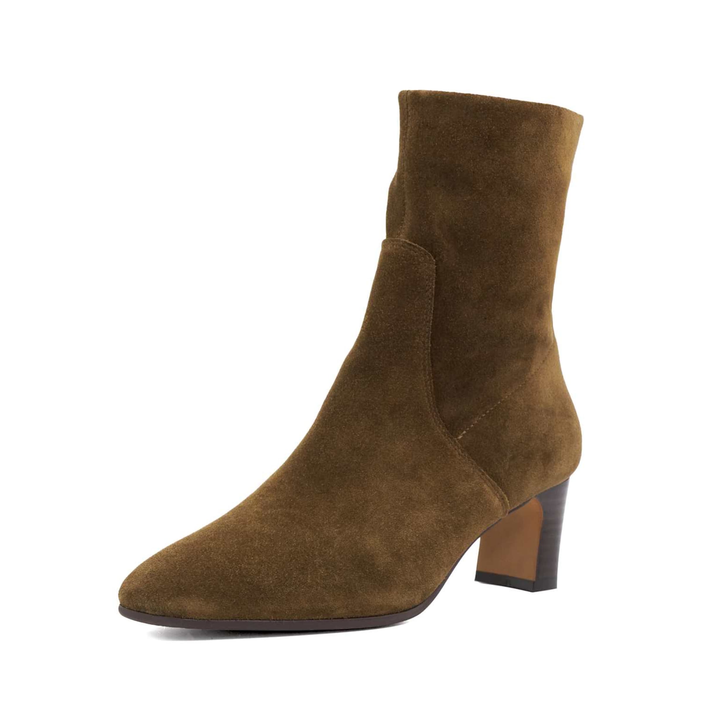 Dune LONDON Booties 'Ori' in Brown: front