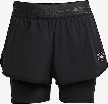 Skinny Pantalon de sport 'Adidas By Stella McCartney' ADIDAS BY STELLA MCCARTNEY en noir : devant