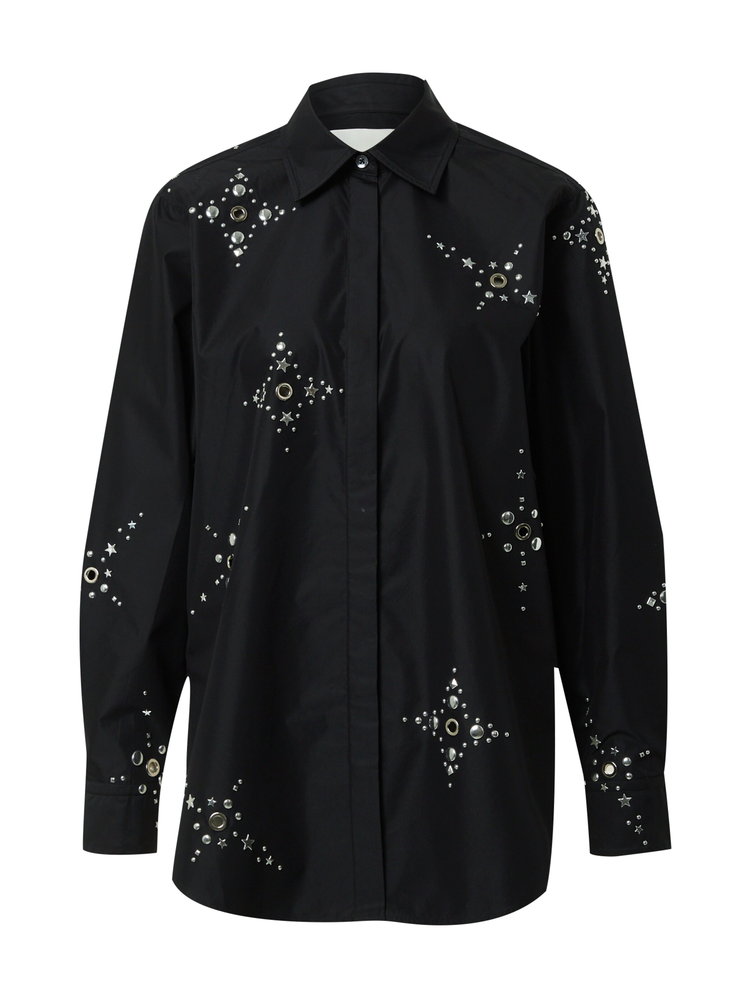 3.1 Phillip Lim Blúzka - Čierna: predná strana