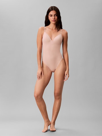Body modelant Calvin Klein en beige