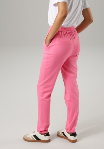 Aniston CASUAL Slimfit Bügelfaltenhose in Pink