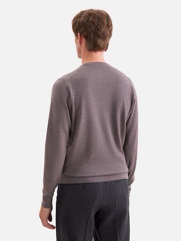 Pull-over 'Schwarze Rose' SEIDENSTICKER en marron