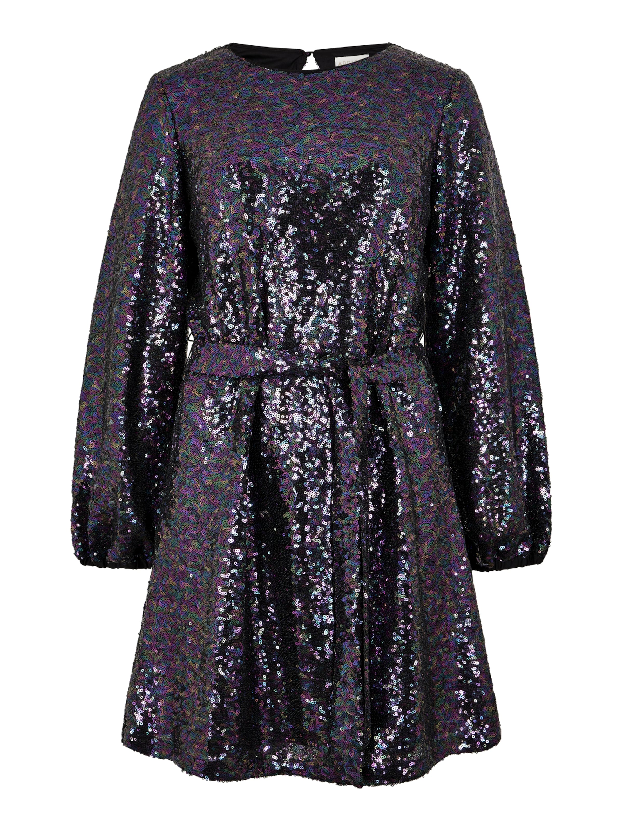 Apricot Sequin Embellished Mini Dress ' Minikleid ' in Mischfarben: Vorderseite
