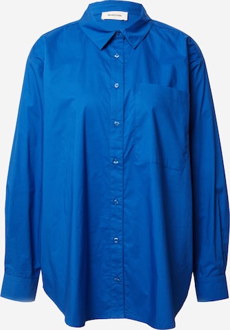 modström Blouse 'Tapir' in Blauw: voorkant