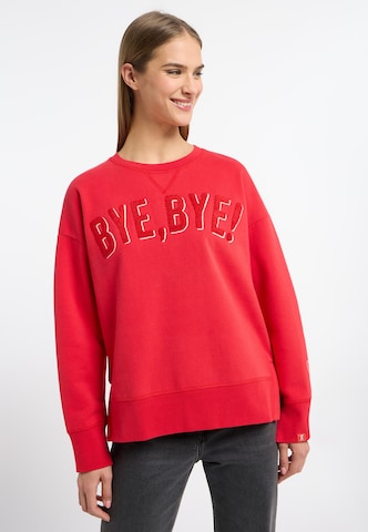 Frieda & Freddies NY Sweatshirt in Rot: Vorderseite