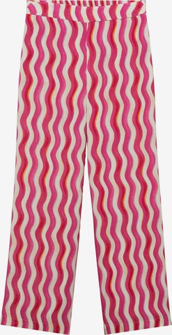 MANGO Normalny krój Spodnie 'IBIZA' w kolorze różowy: przód