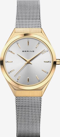 BERING Analog Watch in Silver: front