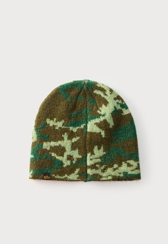 ALPHA INDUSTRIES Mütze 'Cone' in Grün