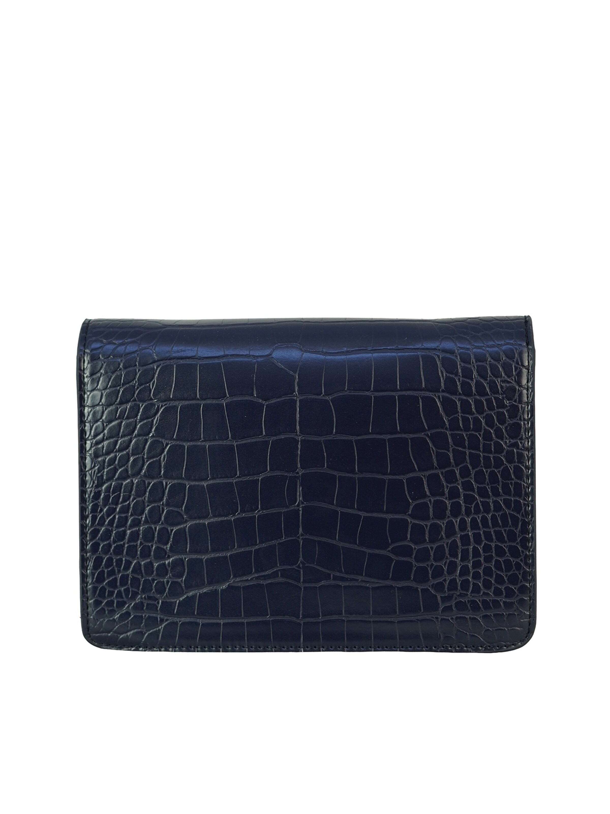 Borsa a spalla 'Borsa a Spalla Nicole Bruno Magli Ecopelle Texture Coccodrillo' di Bruno Magli in blu