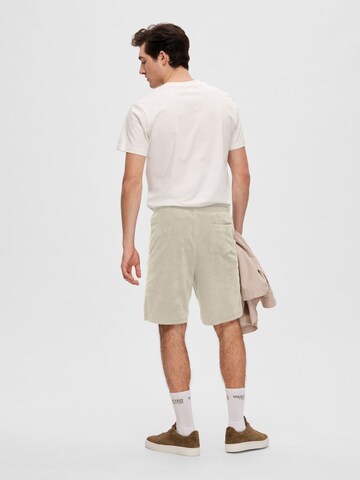 SELECTED Loosefit Hose in Beige