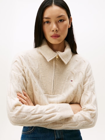 Pulover de la TOMMY HILFIGER pe bej