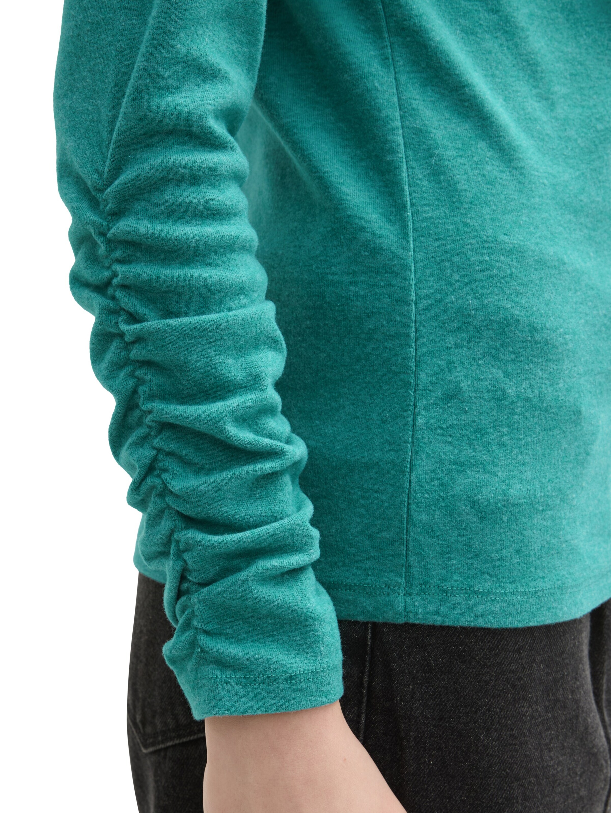 TOM TAILOR DENIM Shirt in Groen