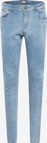 Urban Classics Skinny Jeans in Blauw: voorkant