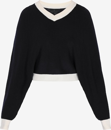 DreiMaster Klassik Sweater 'Classic Look' in Blue: front