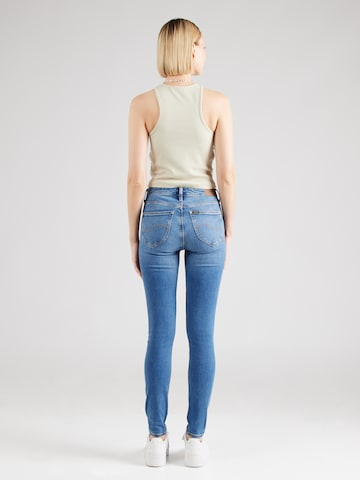 Lee Slimfit Jeans 'SCARLETT' in Blauw